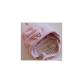 Boutique Baby Girl Pink Velour Hat with Diamante Heart